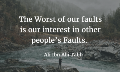 Worst Of Our Faults Ali Ibn Abi Talib Daily Quotes Sayings Pictures