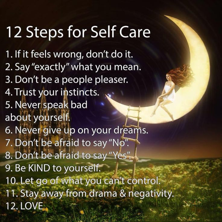 12 Steps For Self Care