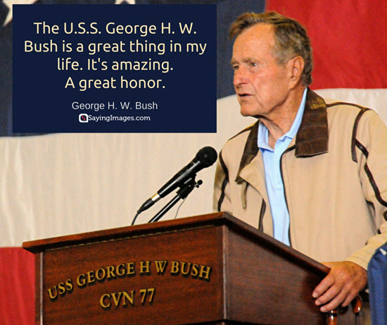 george bush quotations