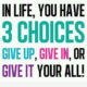 3 Choices