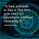 A Bad Attitude