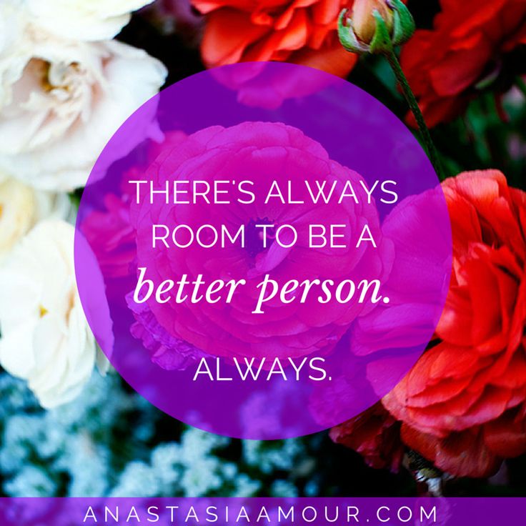 A Better Person