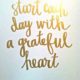 A Grateful Heart