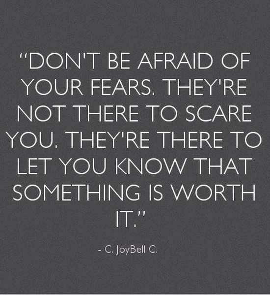 Afraid Of Your Fears