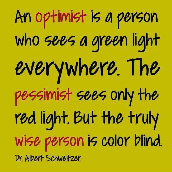An Optimist