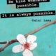 Be Kind Whenever Possible