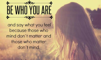 Be Who You Are