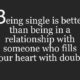 Being Single