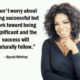 Being Successful