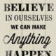 Believe In Ourselves