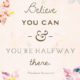 Believe You Can