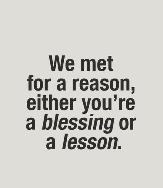 Blessing Or Lesson