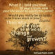 Change And Growth