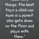 Children Dont Need More Things