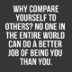 Compare Yourself To Others