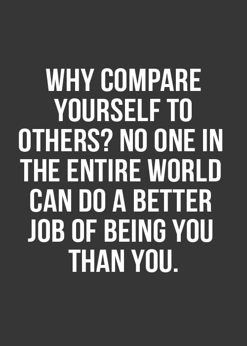 Compare Yourself To Others