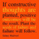 Constructive Thoughts