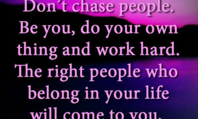 Dont Chase People