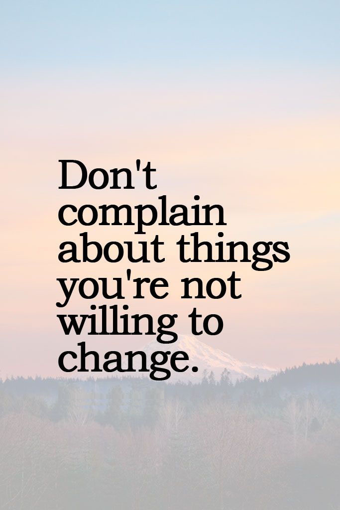 Dont Complain