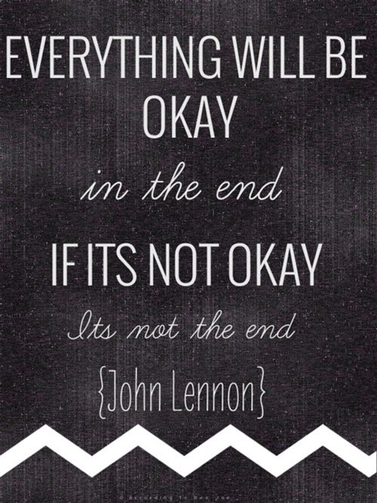Everything Will Be Ok