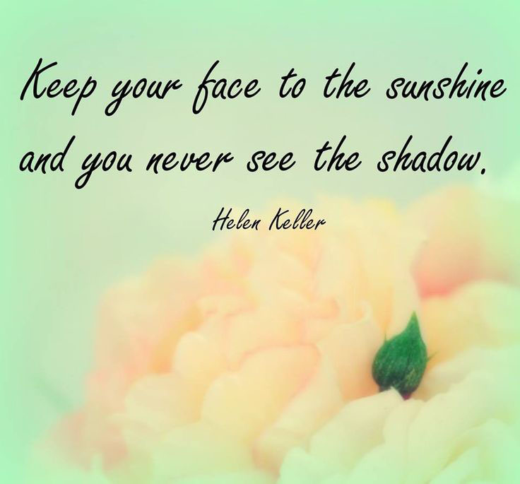 Face To The Sunshine