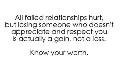 Failed Relationships