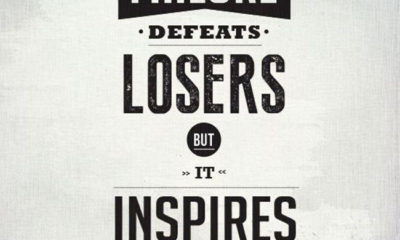 Failure Defeats Losers