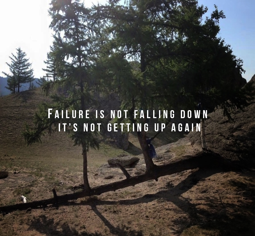 Failure Is Not Falling Down Daily Quotes Sayings Pictures