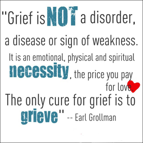 Grief Is Not A Disorder