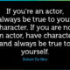 Have Character