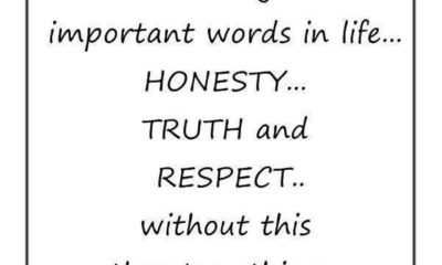 Honesty Truth And Respect