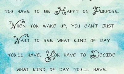 If You Want To Be Happy