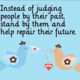 Judging People