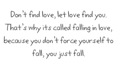 Let Love Find You