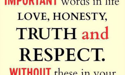 Love Honesty Truth Respect