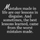 Mistakes