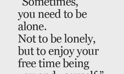 Need To Be Alone