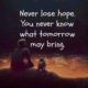 Never Lose Hope