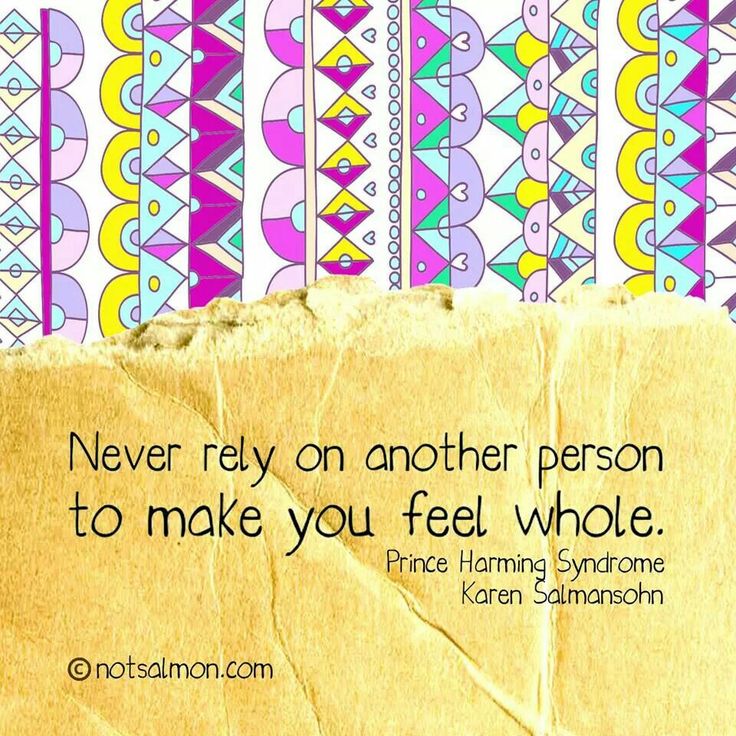 Never Rely On Another Person