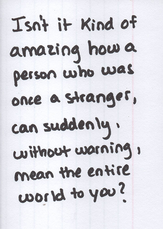Once A Stranger