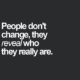 People Dont Change