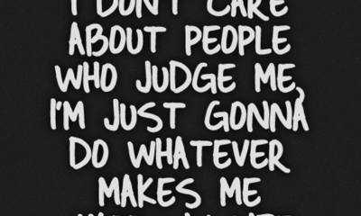 People Who Judge Me