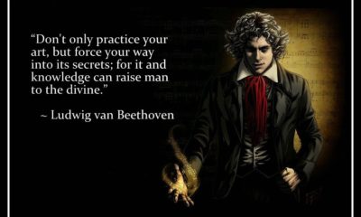 Practice Your Art Ludwig Van Beethoven Daily Quotes Sayings Pictures