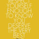 Respect Yourself