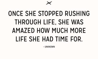 Rushing Through Life