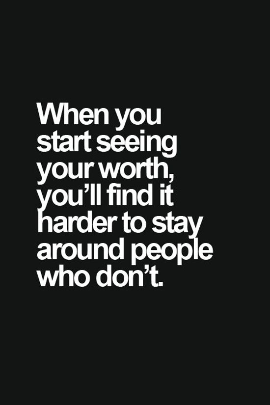 Seeing Your Worth