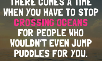 Stop Crossing Oceans