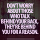 Talk Behind Your Back