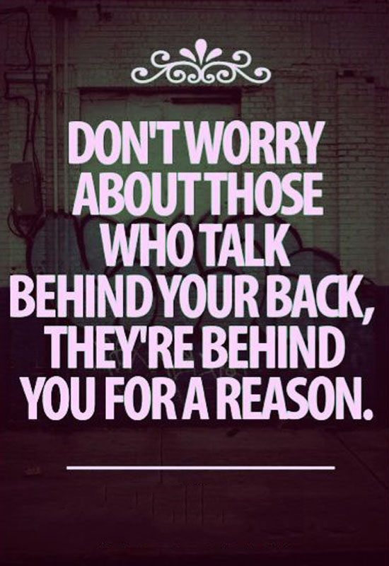 Talk Behind Your Back
