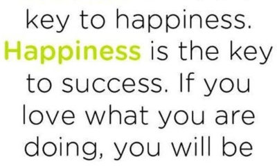 The Key To Happiness